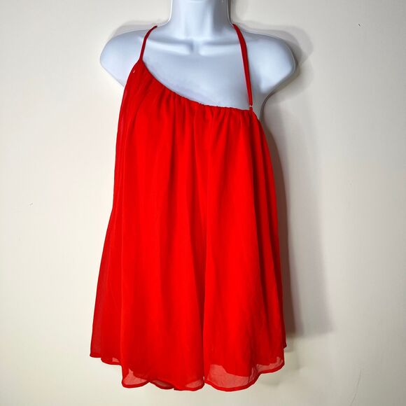 Lovers & Friends Titan Mini Dress Small Red Spaghetto straps cocktail revolve - Picture 3 of 6